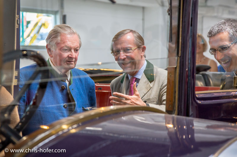 Eröffnung Fahrtraum Mattsee, 2013-06-15; Foto: Chris Hofer; Bild zeigt: Ernst Piech, LH-Stv. Wilfried Haslauer, Bgm. Rene Kuel