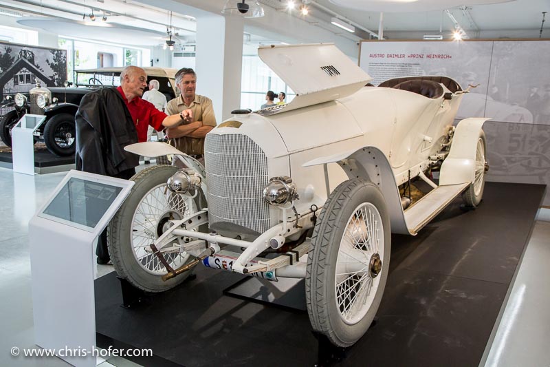Eröffnung Fahrtraum Mattsee, 2013-06-15; Foto: Chris Hofer; Bild zeigt: Austro Daimler "Prinz Heinrich", Bj. 1910