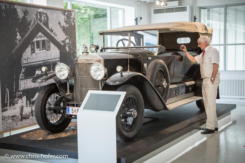 Eröffnung Fahrtraum Mattsee, 2013-06-15; Foto: Chris Hofer; Bild zeigt: Austro Daimler AD 617 "Jagdwagen", Bj. 1923