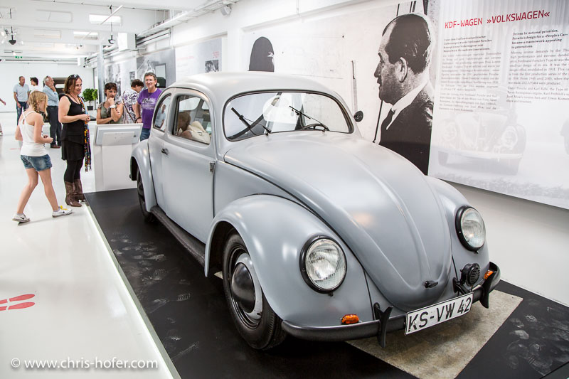 Eröffnung Fahrtraum Mattsee, 2013-06-15; Foto: Chris Hofer; Bild zeigt: KDF-Wagen "Volkswagen"