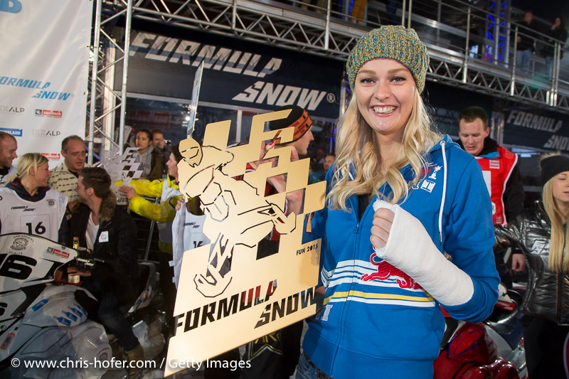SAALBACH-HINTERGLEMM, AUSTRIA - DECEMBER 05:   Miriam Hoeller during the third and final day of the Formula Snow 2015 ski opening on December 5, 2015 in Saalbach-Hinterglemm, Austria.  (Photo by Chris Hofer/Getty Images)