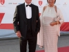 VIENNA, AUSTRIA - JUNE 26: Karl Schranz and his wife attend the gala event 450 years Spanische Hofreitschule on June 26, 2015 in Vienna, Austria.  (Photo by Chris Hofer/Getty Images)