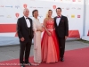 VIENNA, AUSTRIA - JUNE 26: Karl Schranz with his wife and Gregor Glanz with Daniela Hentze attend the gala event 450 years Spanische Hofreitschule on June 26, 2015 in Vienna, Austria.  (Photo by Chris Hofer/Getty Images)