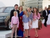 VIENNA, AUSTRIA - JUNE 26: Georg Habsburg-Lothringen with his wife Eilika and their childrend attend the gala event 450 years Spanische Hofreitschule on June 26, 2015 in Vienna, Austria.  (Photo by Chris Hofer/Getty Images)
