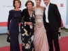 VIENNA, AUSTRIA - JUNE 26: Gabi Stumpf and Kathi Stumpf with entourage attend the gala event 450 years Spanische Hofreitschule on June 26, 2015 in Vienna, Austria.  (Photo by Chris Hofer/Getty Images)