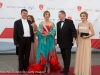 VIENNA, AUSTRIA - JUNE 26: Princess Elena of Spain with entourage and Andrae Rupprechter with his wife Christine attend the gala event 450 years Spanische Hofreitschule on June 26, 2015 in Vienna, Austria.  (Photo by Chris Hofer/Getty Images)