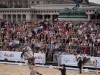 VIENNA, AUSTRIA - JUNE 26: Presentation of the Spanish Riding School Lippizaner Horses at the gala event 450 years Spanische Hofreitschule on June 26, 2015 in Vienna, Austria.  (Photo by Chris Hofer/Getty Images)